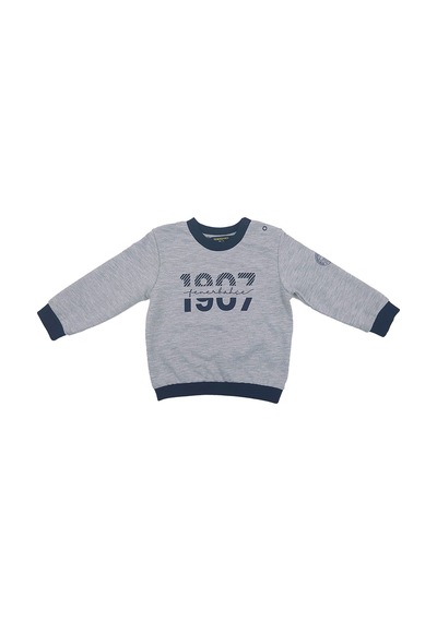 Fenerium Fenerbahçe Lisanslı Uzun Kol Lacivert Bebek 1907 Sweat Hediyelik Ahşap Kutulu Gri