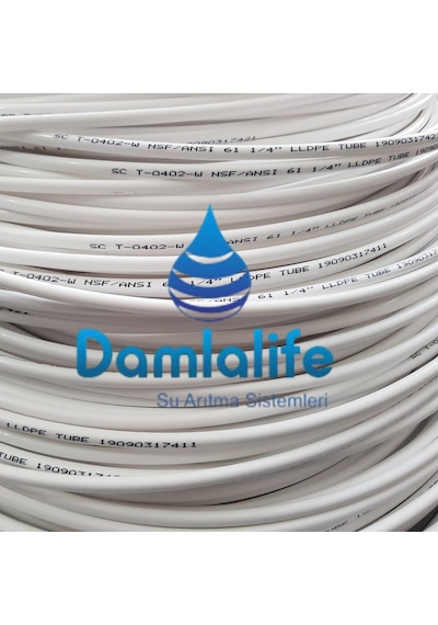 Taiwan 6 Mm 1/4 Su Arıtma Hortum Nsf Onaylı 10 Metre