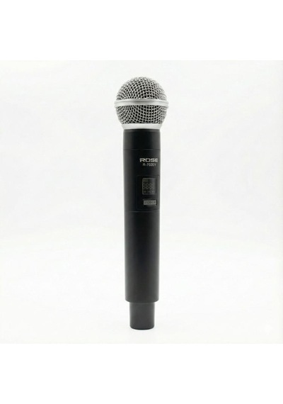Rose R-702-ey Uhf Kablosuz Telsiz El Yaka Mikrofon 2x48 Kanal