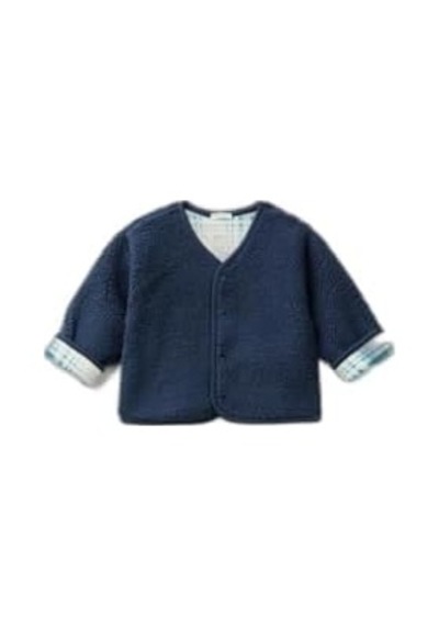 United Colors Of Benetton Önü Düğmeli Çift Taraflı Sweatshirt Sweatshirt Bebek Acı Kahverengi