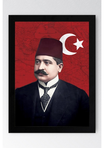 Talat Paşa Çerçeveli Tablo