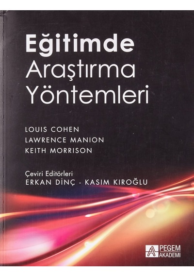 Eğitimde Araştırma Yöntemleri Kapak Değişebilir Sku: Zeusstke8ba0d8358