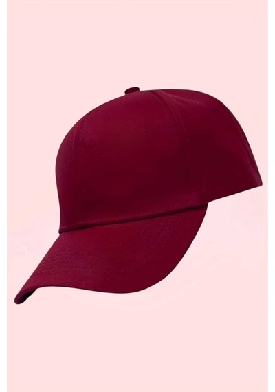 Tezzgelsin Unisex Arkadan Ayarlanabilir Basic Beyzbol Kep Bordo