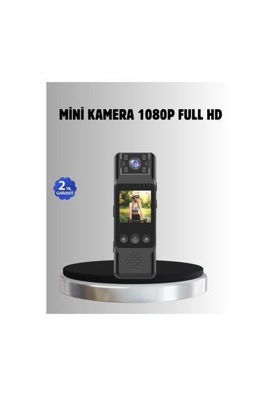 180 Döner Lensli Mini Kamera 1080p Full Hd Hareket Algılama 1200mah -