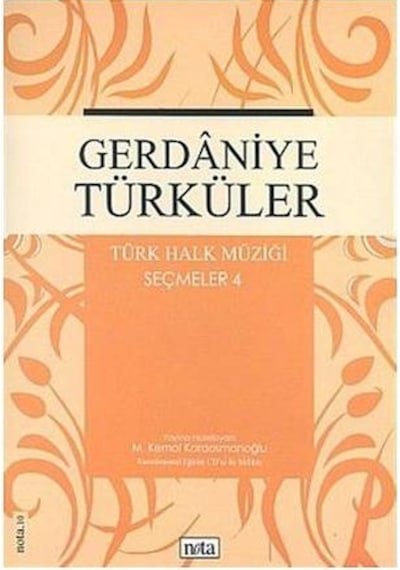 Nty-033 Türk Halk Müziği Gerdaniye Türküleri