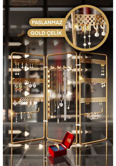 Bino Dekoratif Takı Düzenleyici Stand 3 Parça