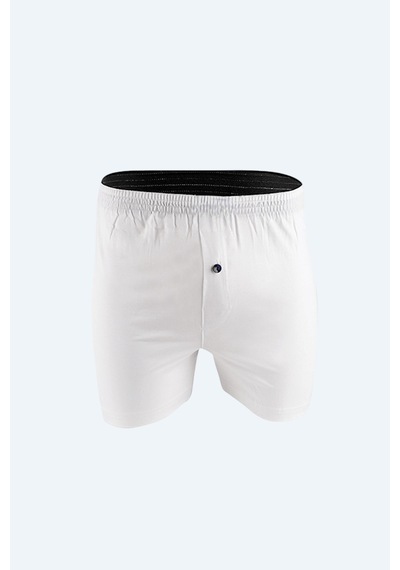 Mintev Beyaz Havlu Bel Erkek Boxer 032 5 Adet