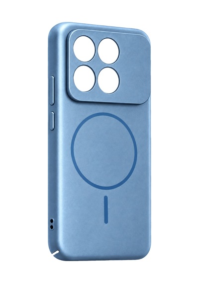 Xiaomi Poco X6 Pro Mika Pc Magsafe Kapak - Açık Mavi Çok Renkli