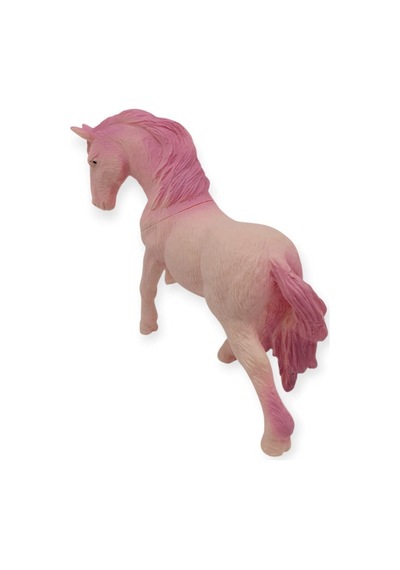 Çiftlik Hayvanları Serisi - Yarış Atı 12 Cm - Pembe Lisinya