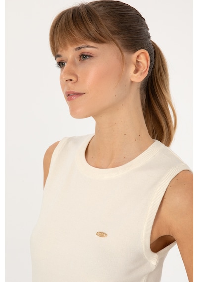 U.s. Polo Assn. Kadın Kazak /triko 50314625-vr256 İnci