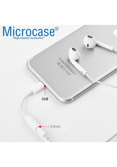 Apple Uyumlu iPhone Lightning Splitter Kulaklık Dönüştürücü Model No Ikd102