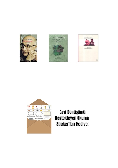 Ateşi Solumak Ciltli + Gözyaşının Çağrısı + Tekzip + Okuma Sticker'ları