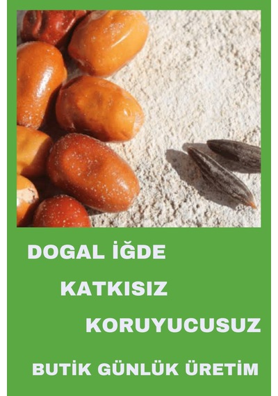 Annemeli Iğde Ve Çekirdeği Tozu Iğde Unu 100 Gr Cam Kavanoz % 100 Doğal Günlük Taze Öğütülür