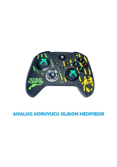 Xbox Series S/series X Red Dead Redmeption Koruyucu Silikon Kılıf + Analog Silikon Koruyucu
