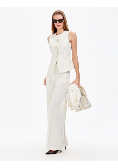 Pierre Cardin Kadın Ekru Pantolon 50320351-vr019