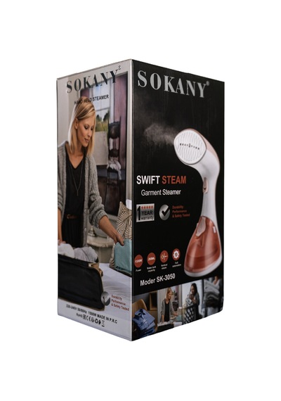 Sokany SK-3050 1500 W Profesyonel Dikey Buharlı Ütü