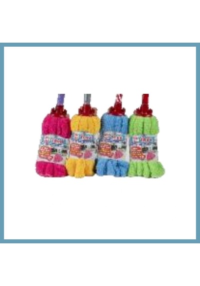 Bezos Welsoft Renkli Kartelalı Mop Mbt06