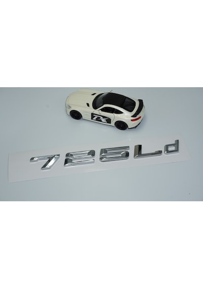 Dk Tuning 725ld Bagaj Krom Metal 3m 3d Yazı Logo Bmw İle Uyumlu