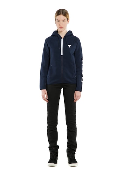 Dainese Paddock Bayan Kapşonlu Fermuarlı Hoody Sweat (511415026)