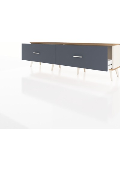 Arges Tv Ünitesi 2 Çekmeceli 176x30x51 Aytaşı-çam/antrasit Atlas Çam/antrasıt Arges Tv Ünitesi 2 Çekmeceli 176x30x51 Aytaşı-çam/antrasit Atlas Çam/antrasıt