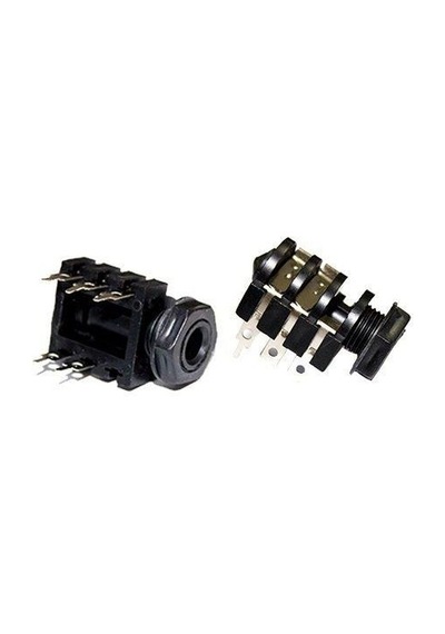 Electroon 6.3Mm Stereo Plastik Şase Jak 6Pin - 5Adet