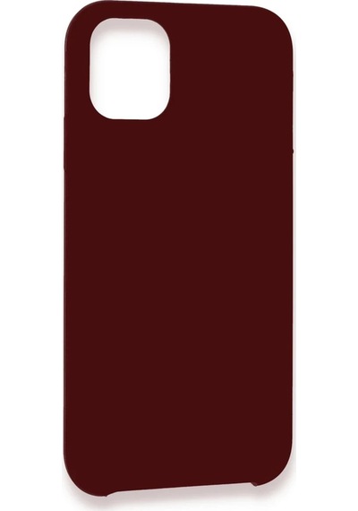 Gld-spt- Newface Apple Uyumlu iPhone 11 Pro Max Kılıf Lansman Legant Silikon - Bordo