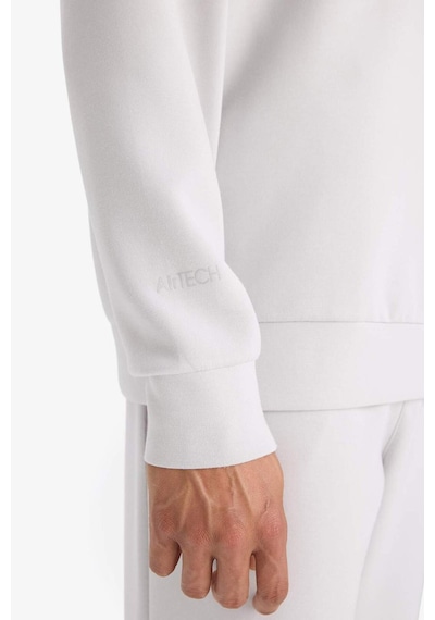 Defacto Defactofit Standart Fit Dik Yaka Modal Sporcu Sweatshirt E9772ax25augr184 Gri