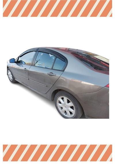 Renault Laguna3 2008-2012 Modellerine Özel 4'lü Mügen Tip Cam Rüzgarlığı