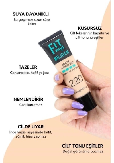 3'lü Fit Myi Tüp Fondöten Seti