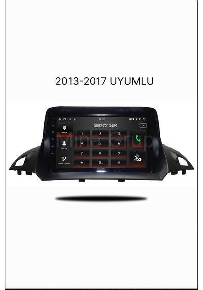 Snp Serisi Ford Kuga C-max Uyumlu 9" Multimedya Android Teyp 4-64 Gb + Kamera li 9"