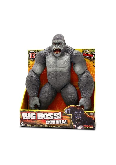 Big Boss Gorilla King Kong Büyük Patron Goril Dev Figür - 42 Cm