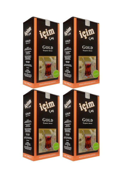 İçim Çay Gold Bergamot Aromalı 500 Gr X 4 Adet
