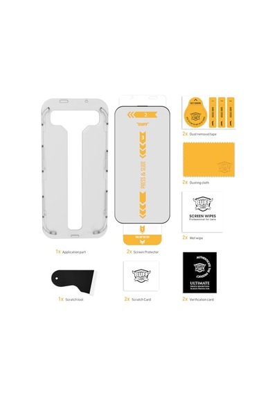 İphone 15 Serisi İle Uyumlu 5d Privacy Easyfit 2 Adet Kolay Uygulama Aparatlı Ekran Koruyucu Temperli Cam Hayalet Ekran