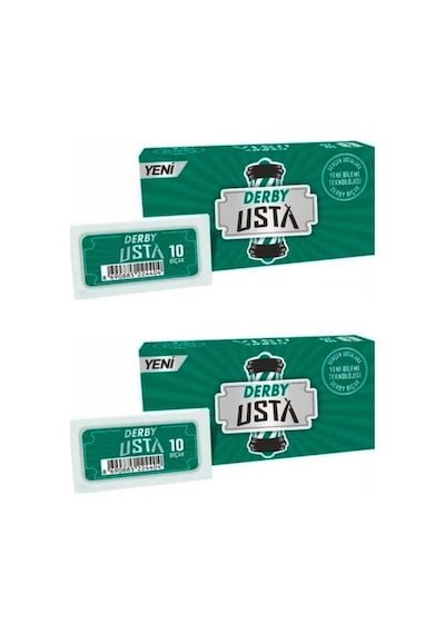 Derby Extra Berber Jileti 100'lü Paket 2 Adet