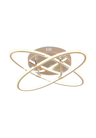 Pl 010 4 Çift Yönlü Model Gold 3 Renkli Salon Ve Oturma Odası İçin İdeal Alüminyum Avize, 65x10 Gold