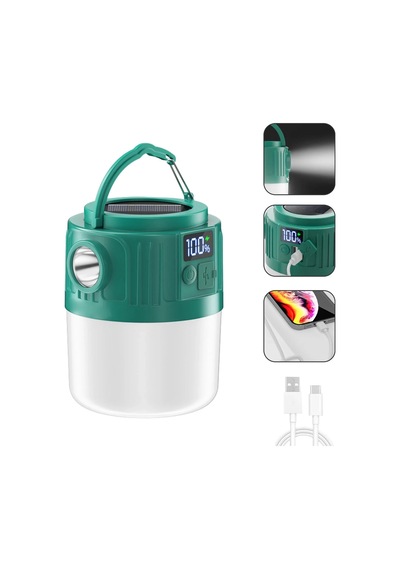 Solar Led Kamp Lambası 5570 Beyaz