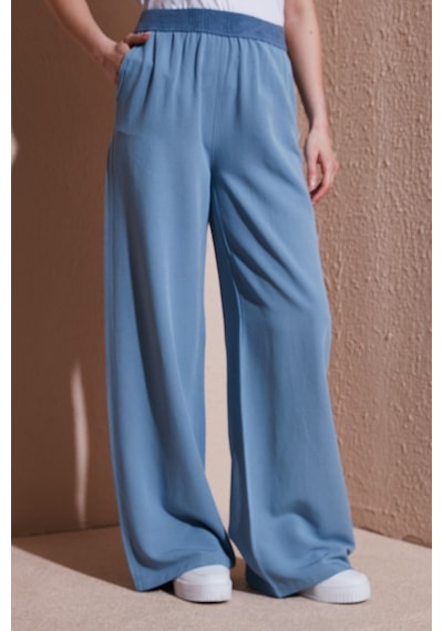 Fashion Friends Bayan Pantolon 25y0893k1 Mavi Mavi