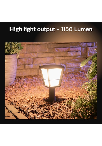 Philips Hue WCA Econic Dış Mekan Set Üstü Lamba 1x15W
