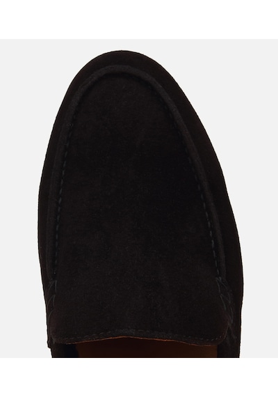 Hotiç Erkek Süet Deri Siyah Hafif Tabanlı Günlük Loafer 02ayh328500a100 02ayh328500a100
