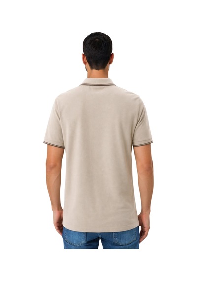Arma Ar-ma Erkek Polo Yaka Tişört Baskisiz Basic Örme Kumaş Regular Fit %100 Pamuk 30/1 Çift Toplama Penye Pike Y31374357102 Bej-b1