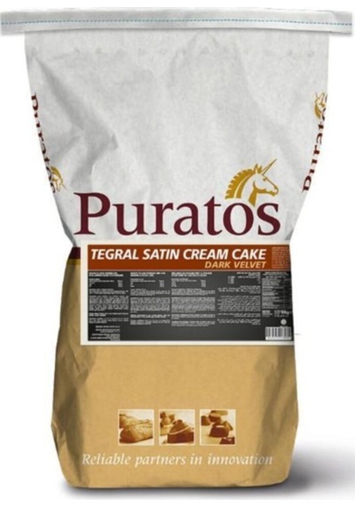 Puratos 4013014 Tegral Satin Dark Velvet Kek Karışımı 10 kg