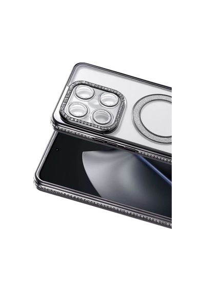 Xiaomi Mi 15t Pro Joke Simli Magneticsafe Kılıf - Siyah
