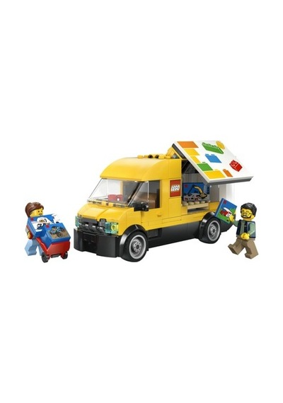 6 Yaş Ve Üzeri İçin Minifigürlü Kamyonet Yapım Seti