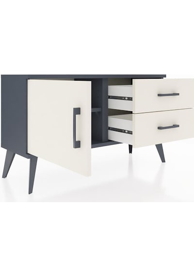 Arges Şifonyer Tek Raflı 2 Çekmeceli Tek Kapaklı 88x30x48 Antrasit-aytaşı Aytaşı Arges Şifonyer Tek Raflı 2 Çekmeceli Tek Kapaklı 88x30x48 Antrasit-aytaşı Aytaşı