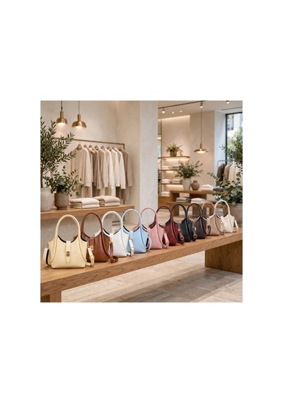 Names Bag Kilitli Tek Saplı Kadın Mini El Ve Omuz Çantası Bej Bej