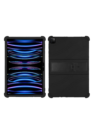 Apple Uyumlu iPad Pro 13 2024 Tablet İçin Standlı Silikon Kılıf-al3309