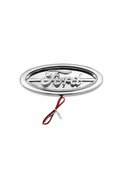 Ford 3d Işıklı Logo Arma Kırmızı 15.5/5.6 Cm Led Logo Arma Ford Illuminated Vehicle Logo 15.5x5.6