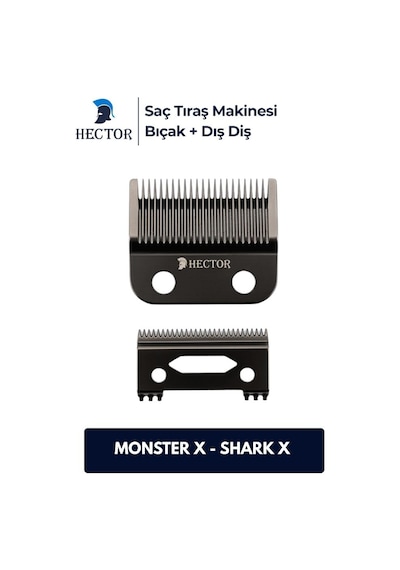 Hector Monster Ve Shark Modelleri İçin Yedek Bıçak Seti
