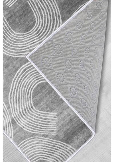 Rovigo Home Dijital Baskı Yıkanabilir Kaymaz Taban Salon Halısı RVG0018-SD848 Çok Renkli