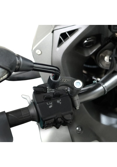 GP Kompozit Honda NT 1100 2022-2025 Uyumlu Ayna Genişletme Siyah